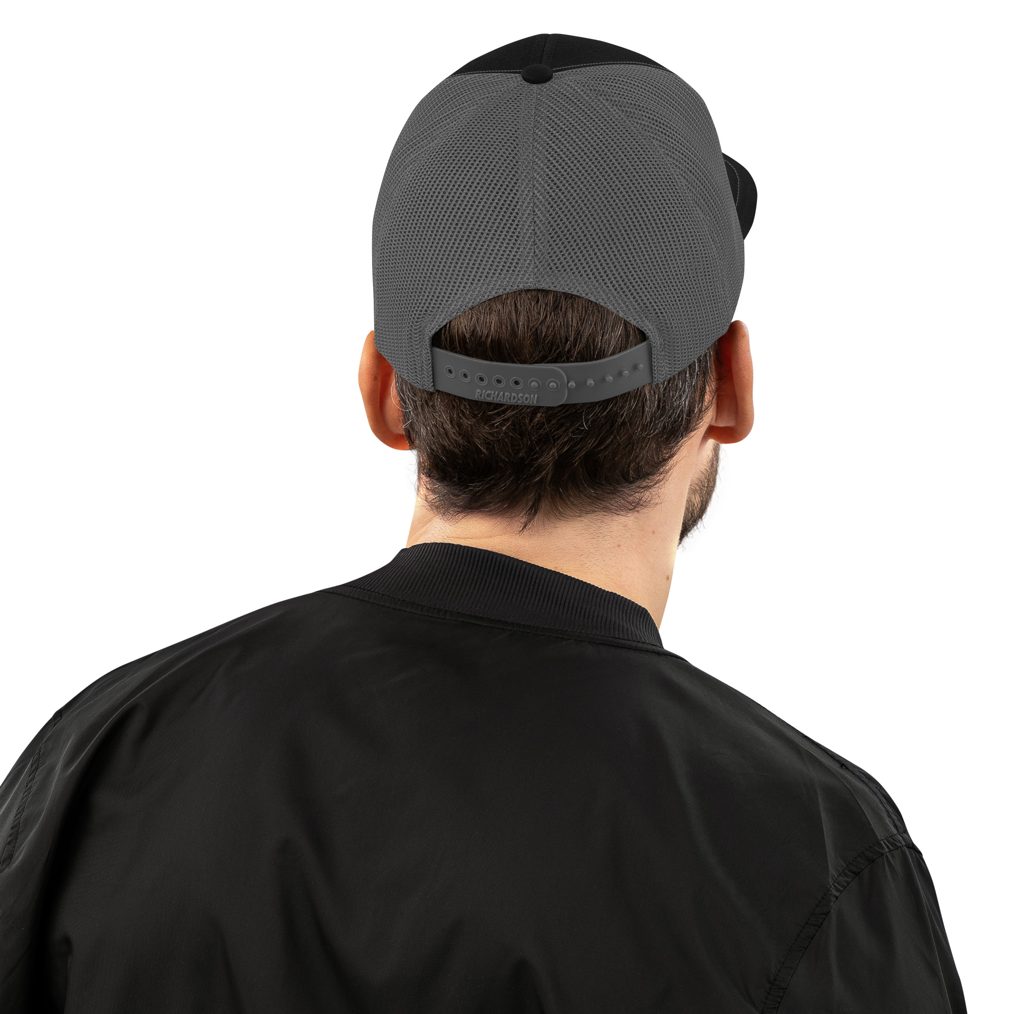 snapback-trucker-cap-black-charcoal-back-68614a138da7d.jpg