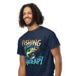 Fishing Is My Therapy DryBlend® T-Shirt