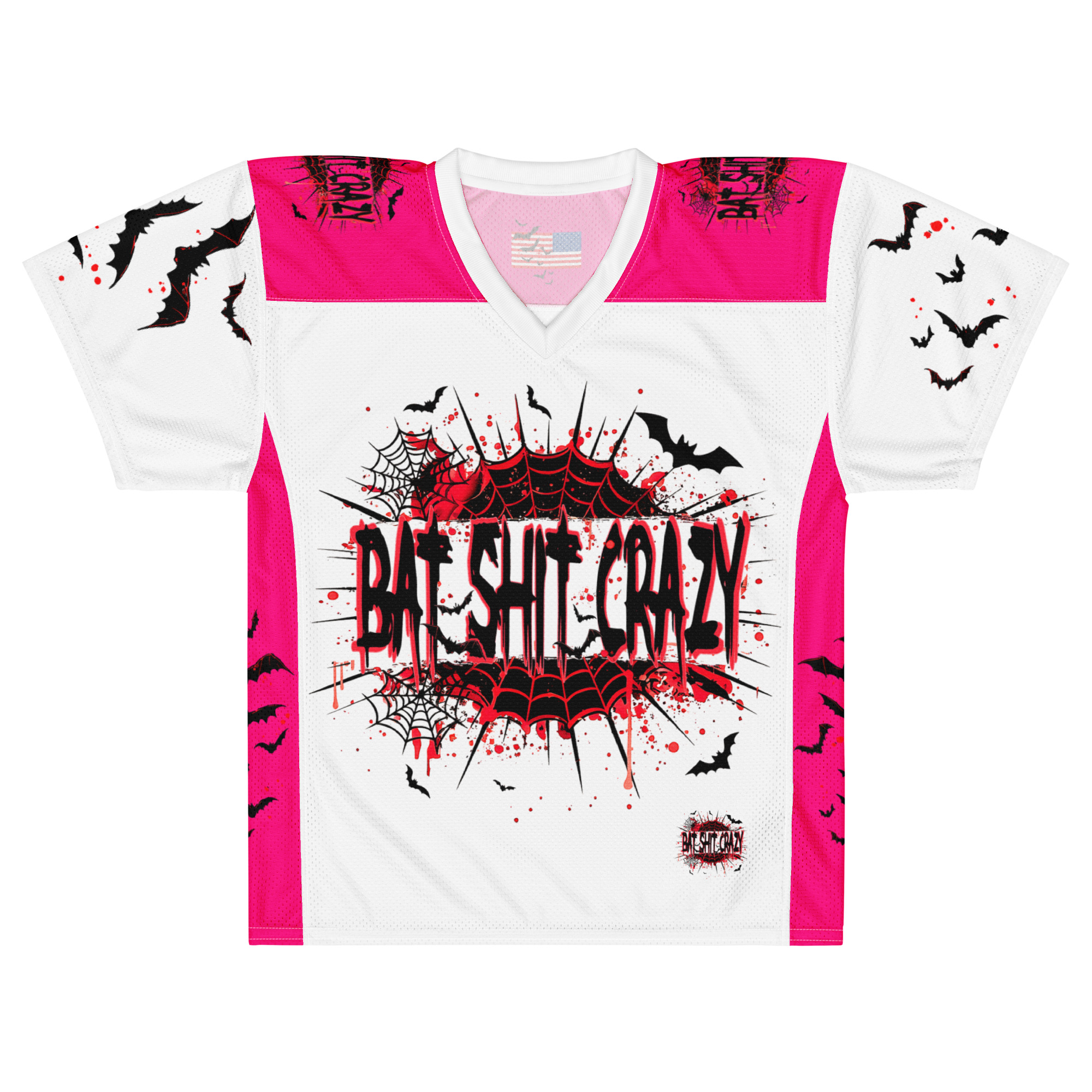 Bat Shit Crazy Football Jersey