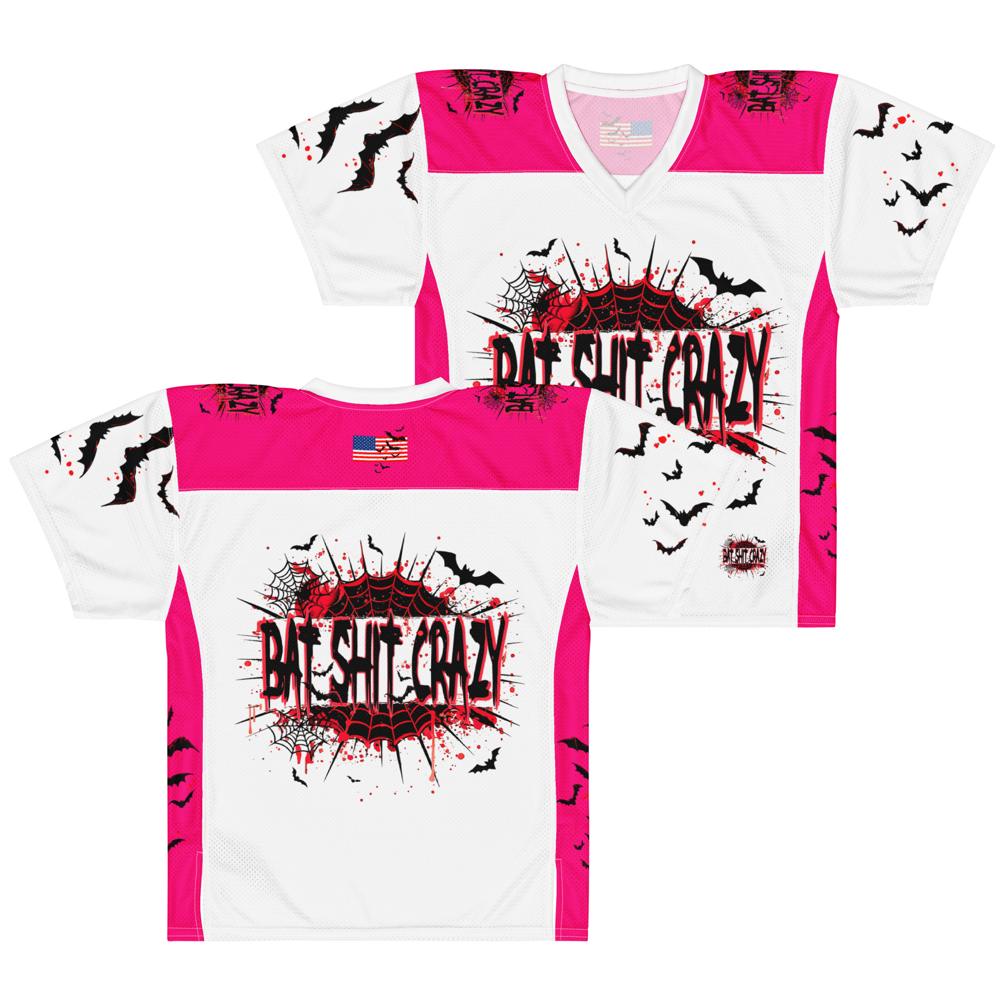 Bat Shit Crazy Football Jersey