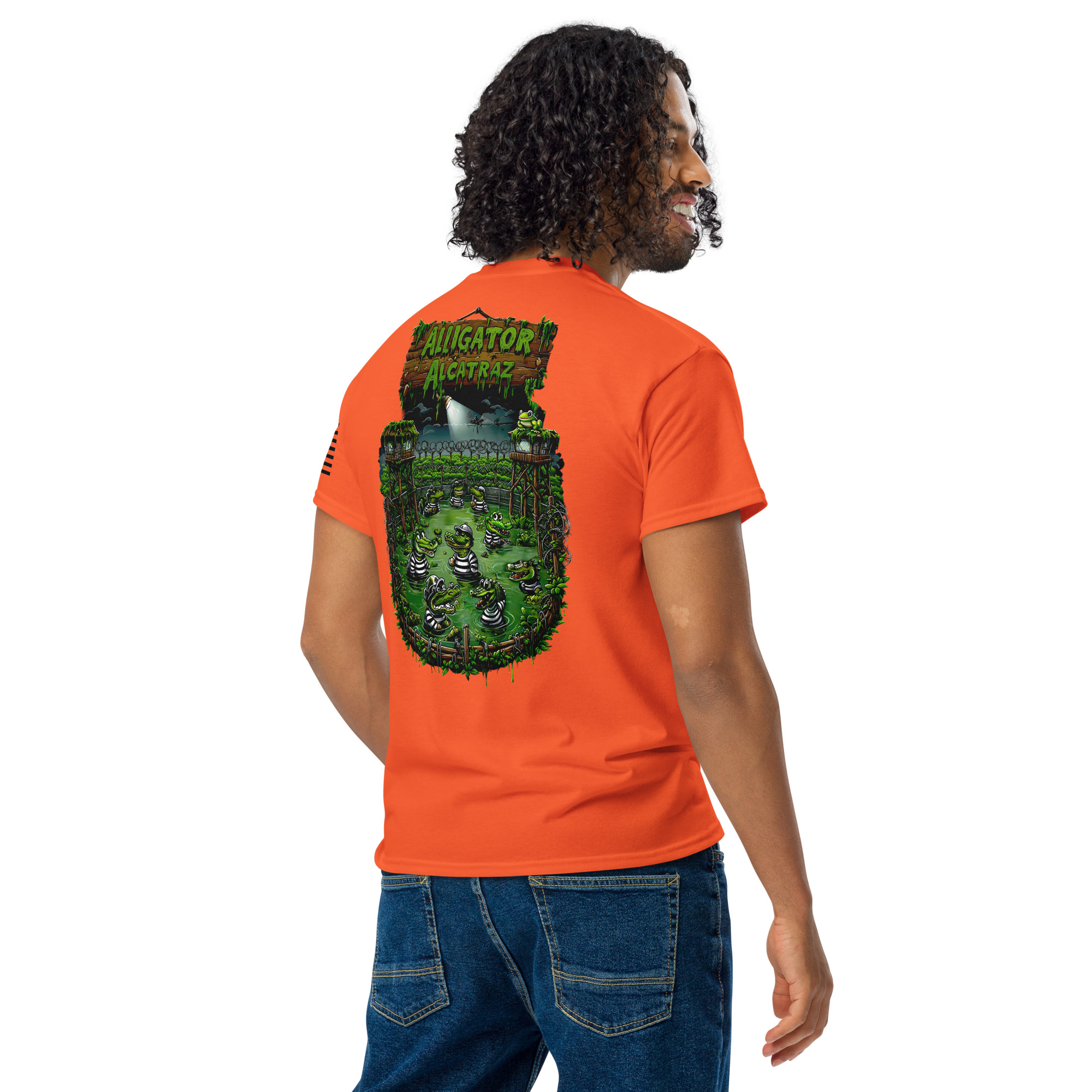 Whimsical Alligator Alcatraz