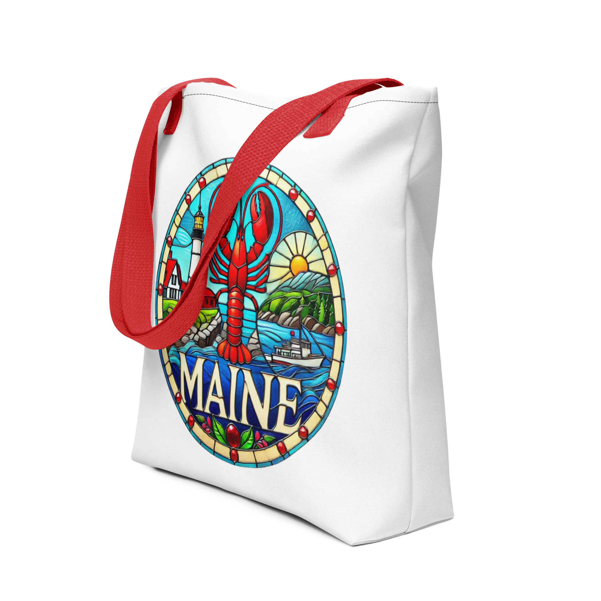 Maine Lobster Shopping Tote. Maine Lobster Shopping Tote.