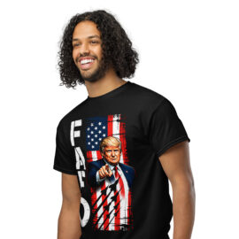 FAFO USA Flag with President Donald Trump