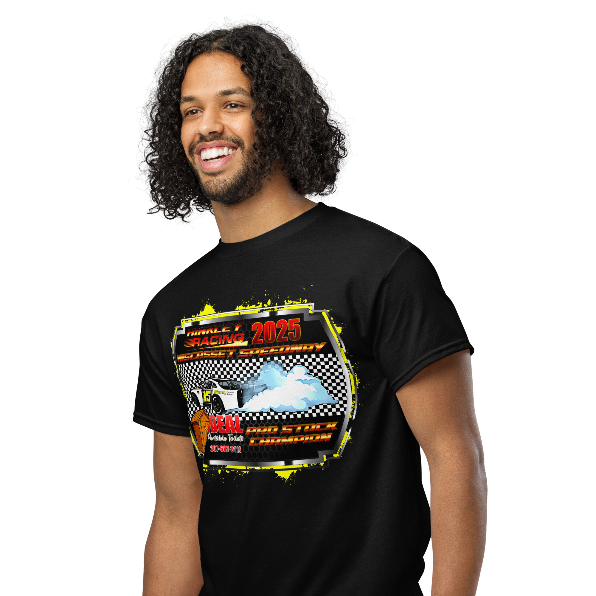 Wiscasset Speedway 2025 Pro Stock Champion T-Shirt - Image 3