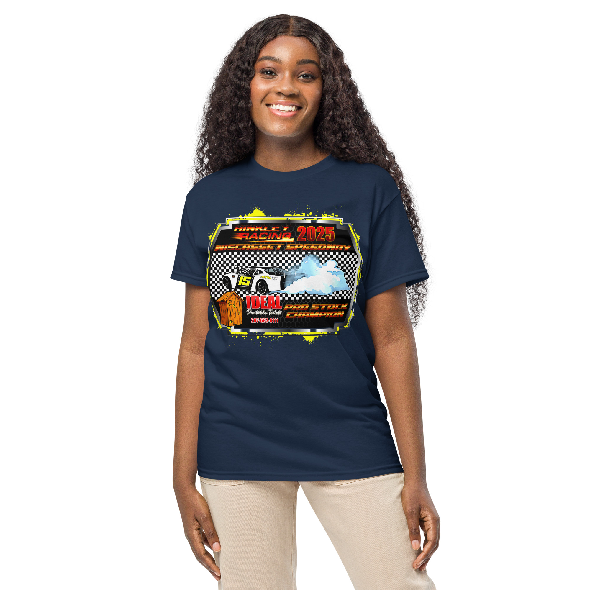 Wiscasset Speedway 2025 Pro Stock Champion T-Shirt - Image 5