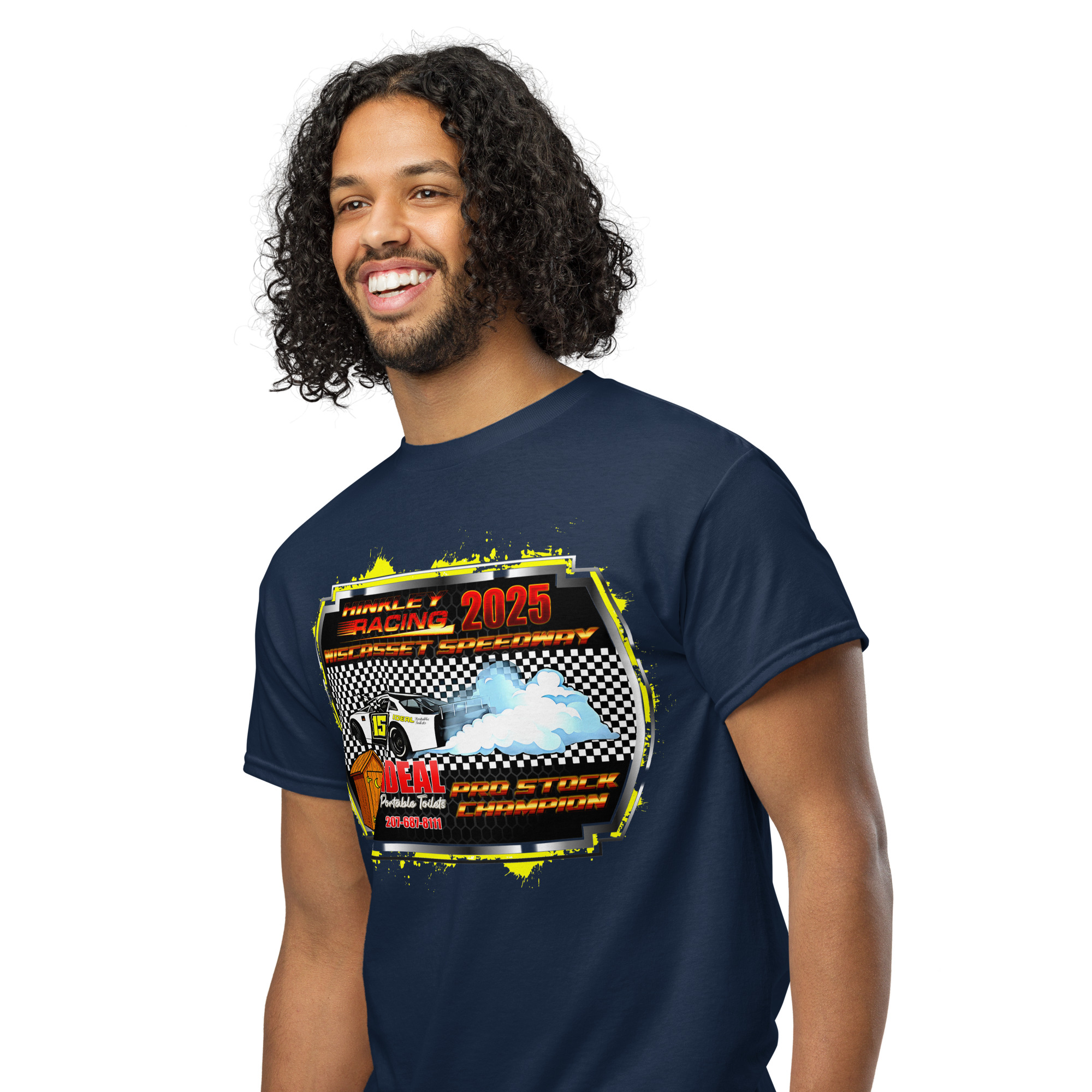 Wiscasset Speedway 2025 Pro Stock Champion T-Shirt - Image 4