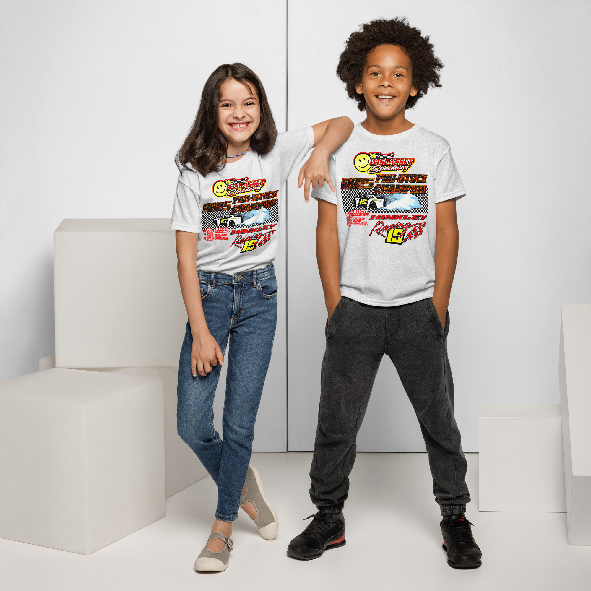 Hinkley Racing 2025 Pro Stock Champion Youth T-Shirt - Image 5