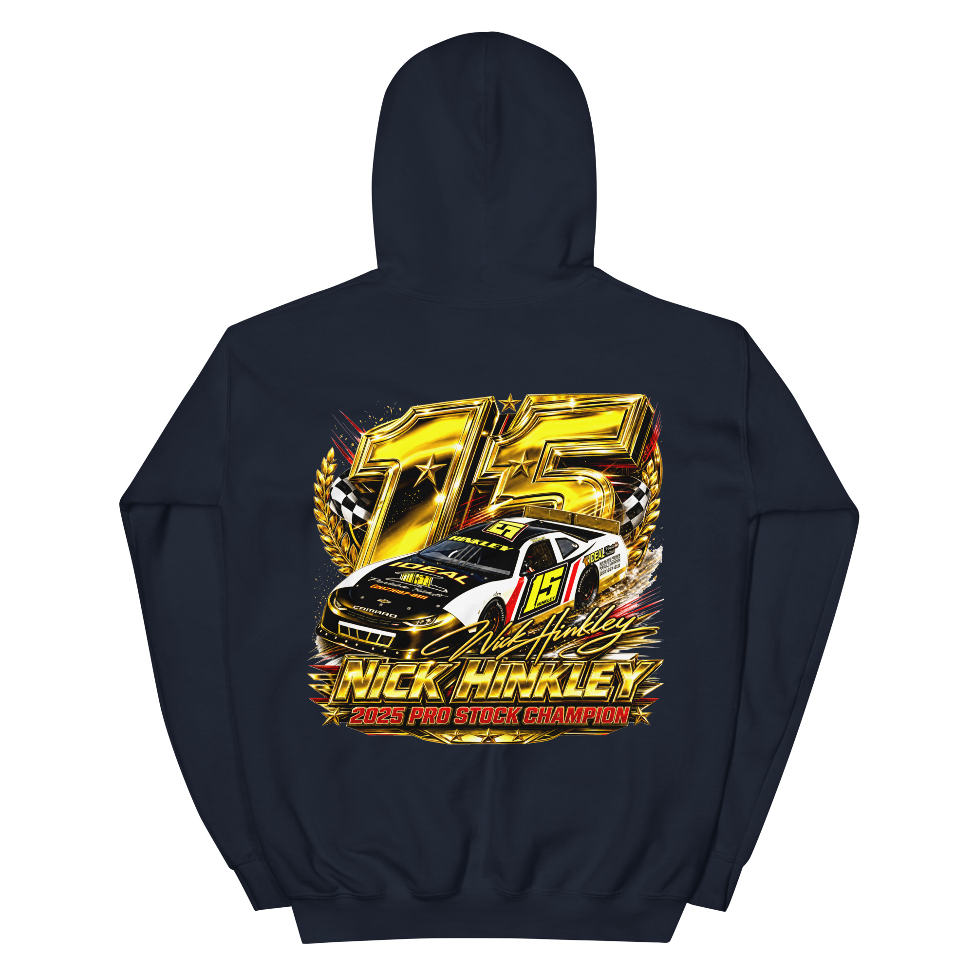 Hinkley Racing 2025 Pro Stock Champion Unisex Hoodie