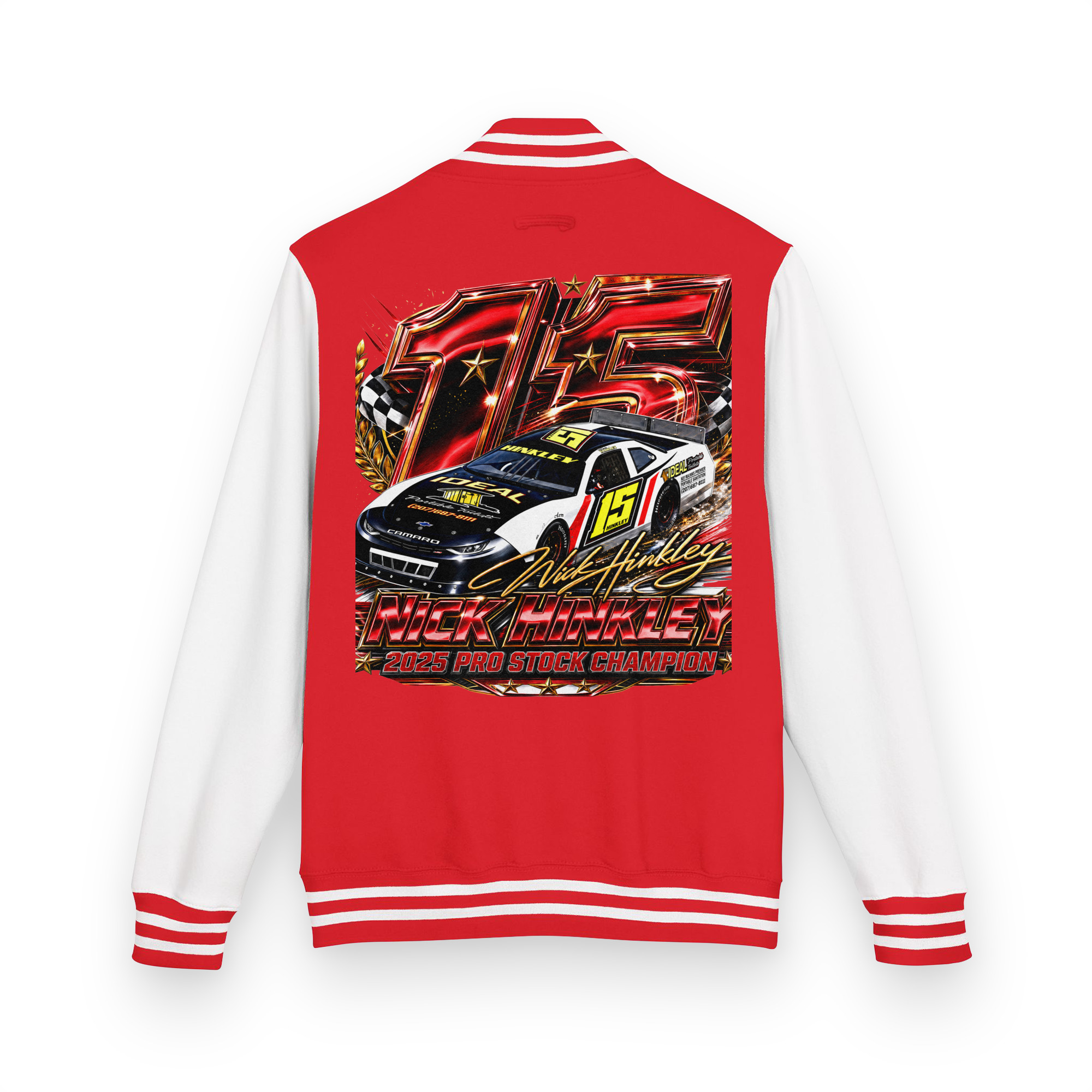 Hinkley Pro Stock Championship Heavyweight Letterman Jacket