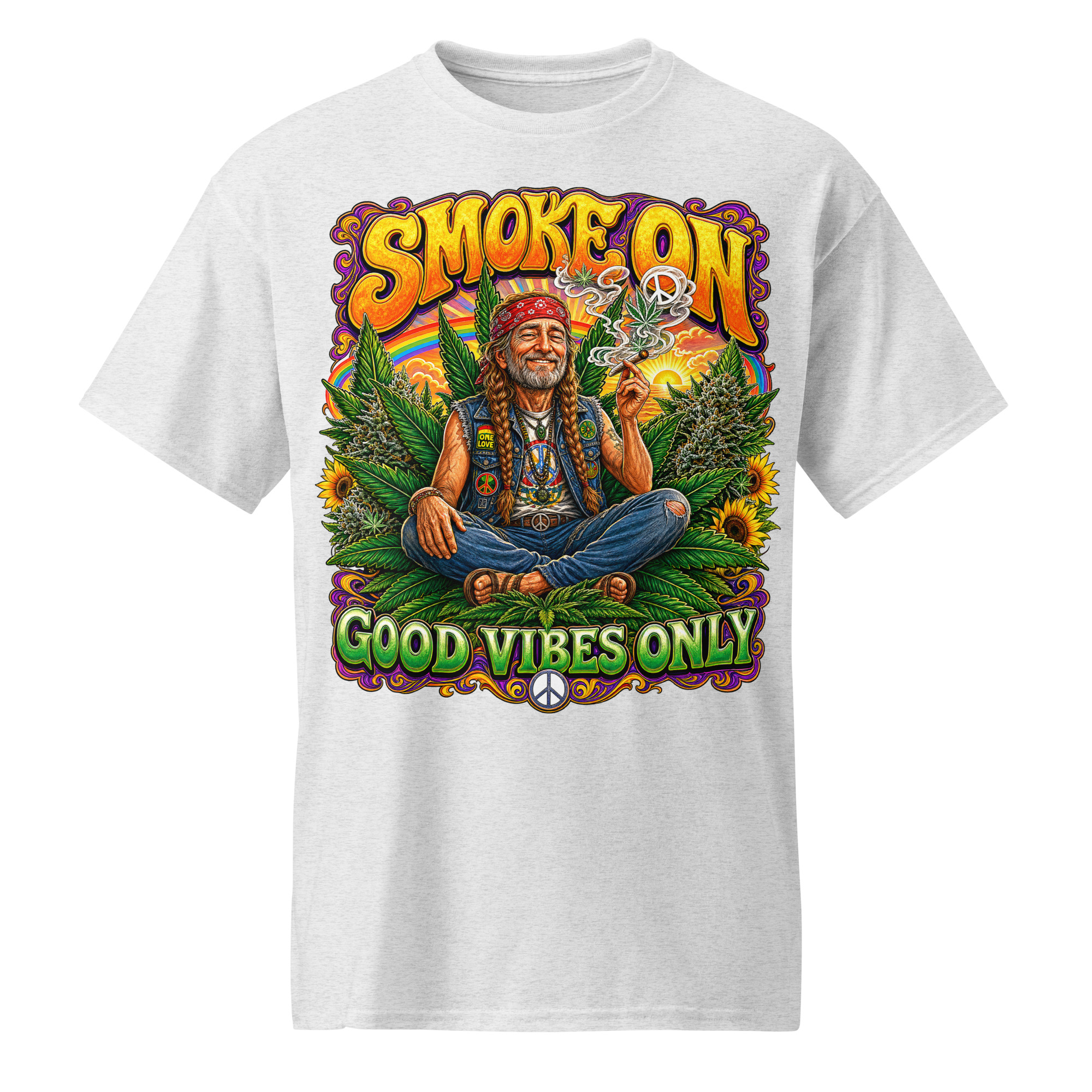 Smoke On Good Vibes Only T-Shirt - Image 11