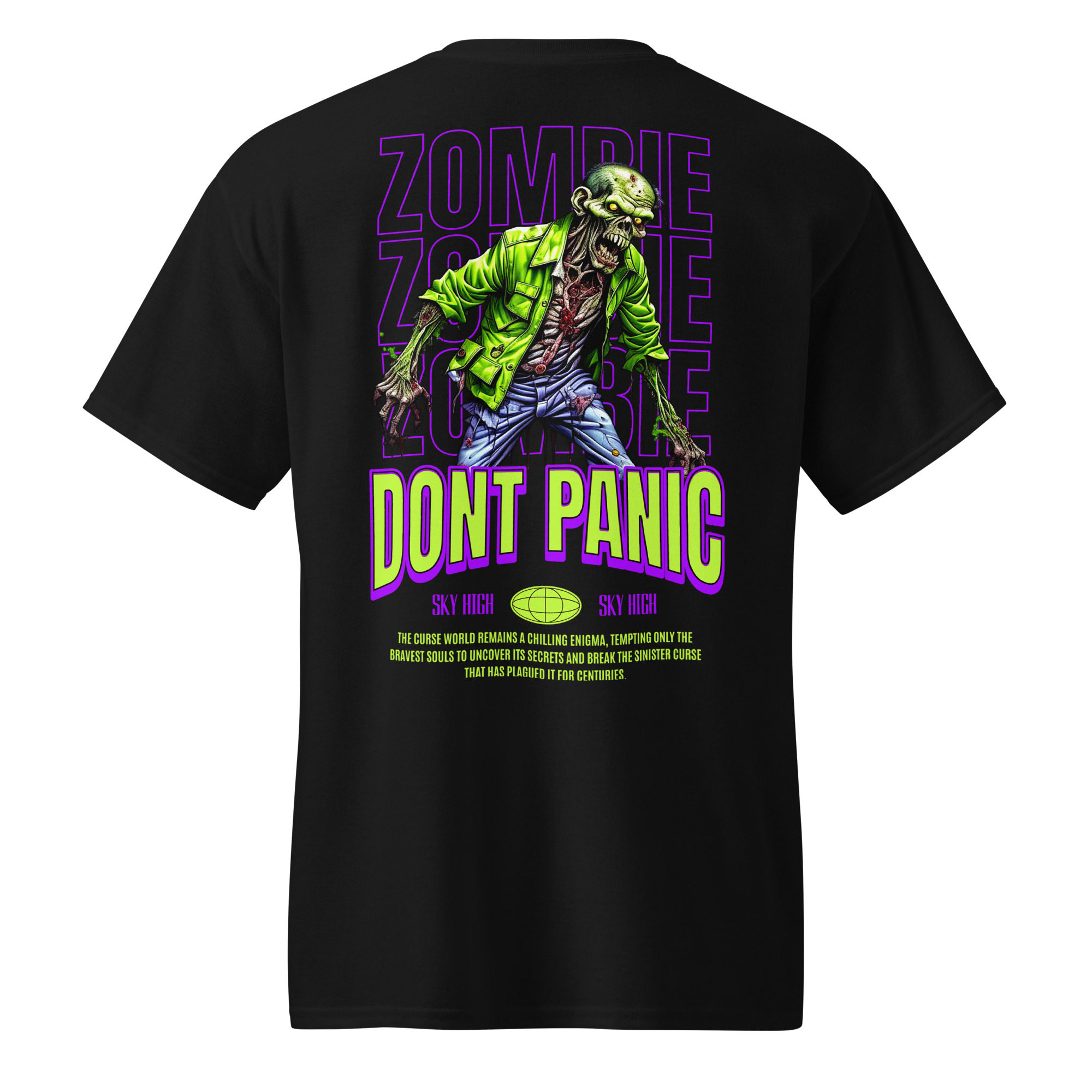 Don't Panic Zombie T-Shirt