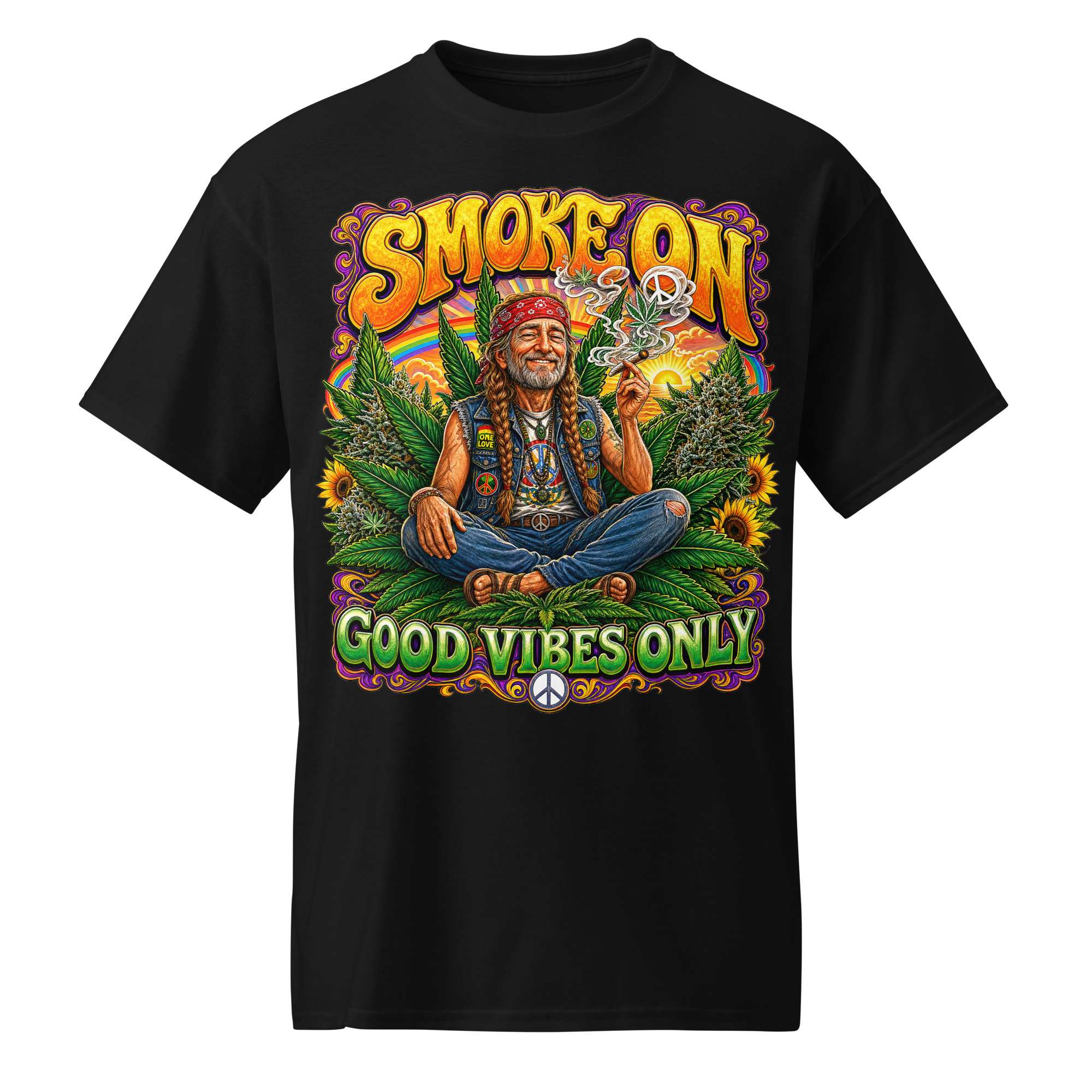 Smoke On Good Vibes Only T-Shirt