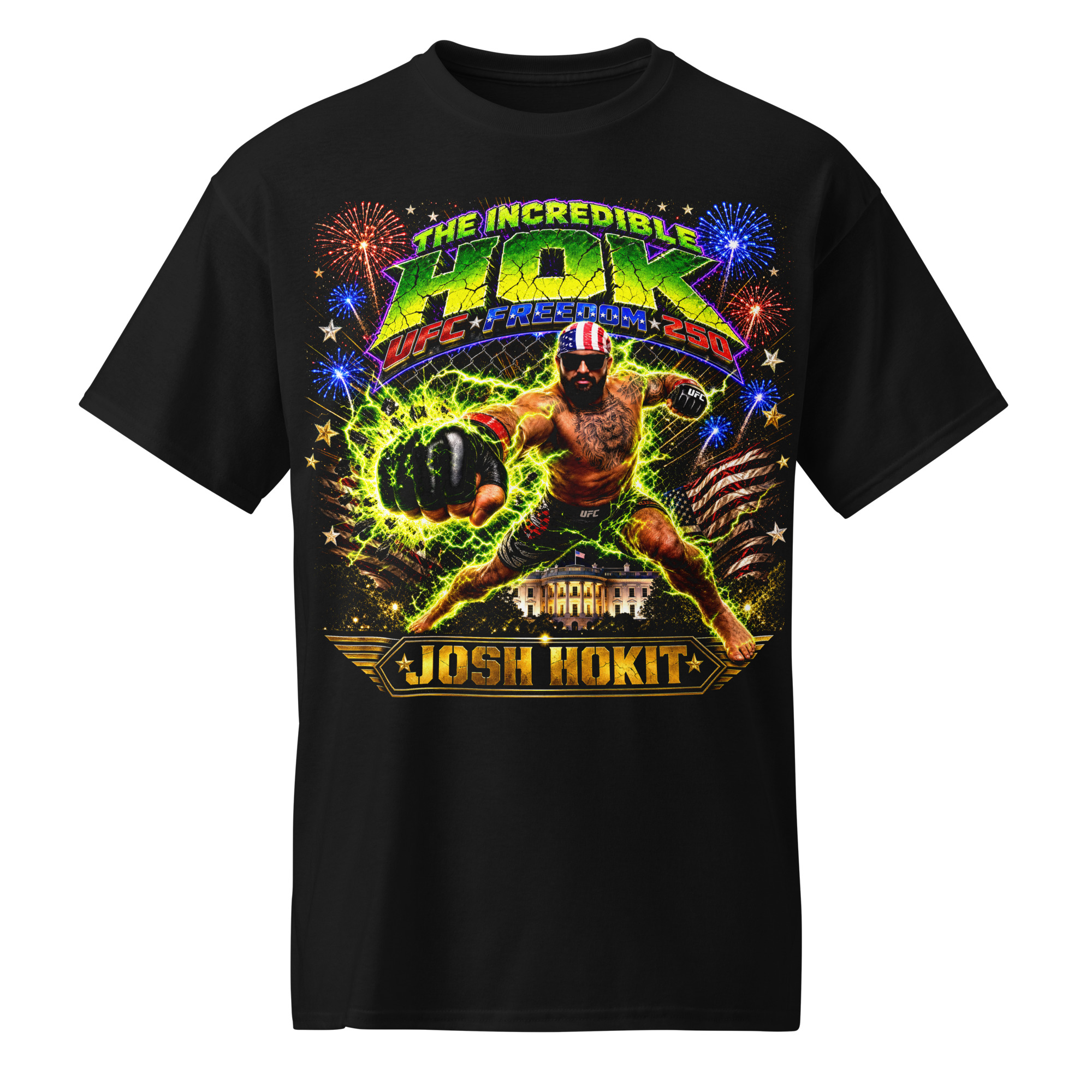 Freedom 250 Josh Hokit The UFC White House T-Shirt