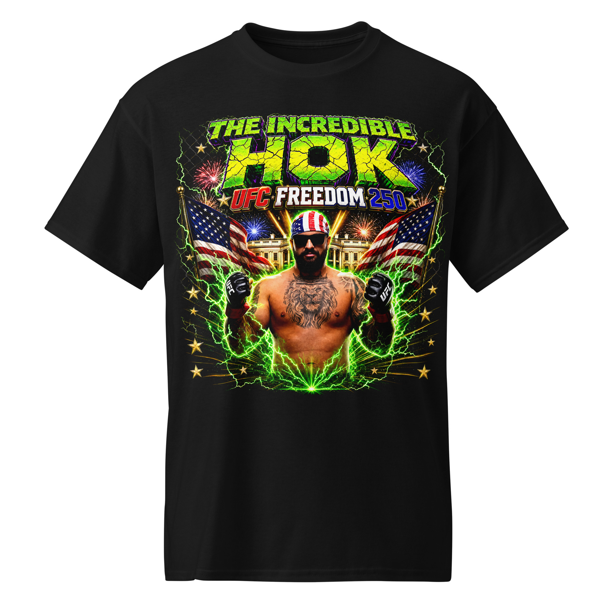The Incredible Hok UFC Freedom 250 T-Shirt