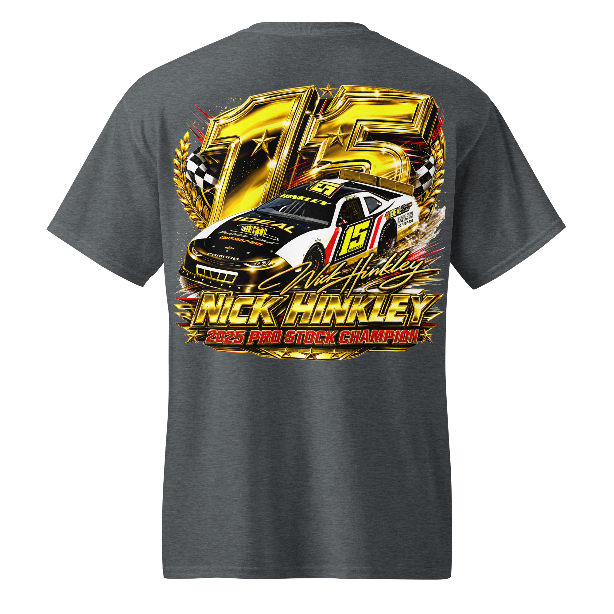 Nick Hinkley 2025 Pro Stock Championship T-Shirt - Image 8