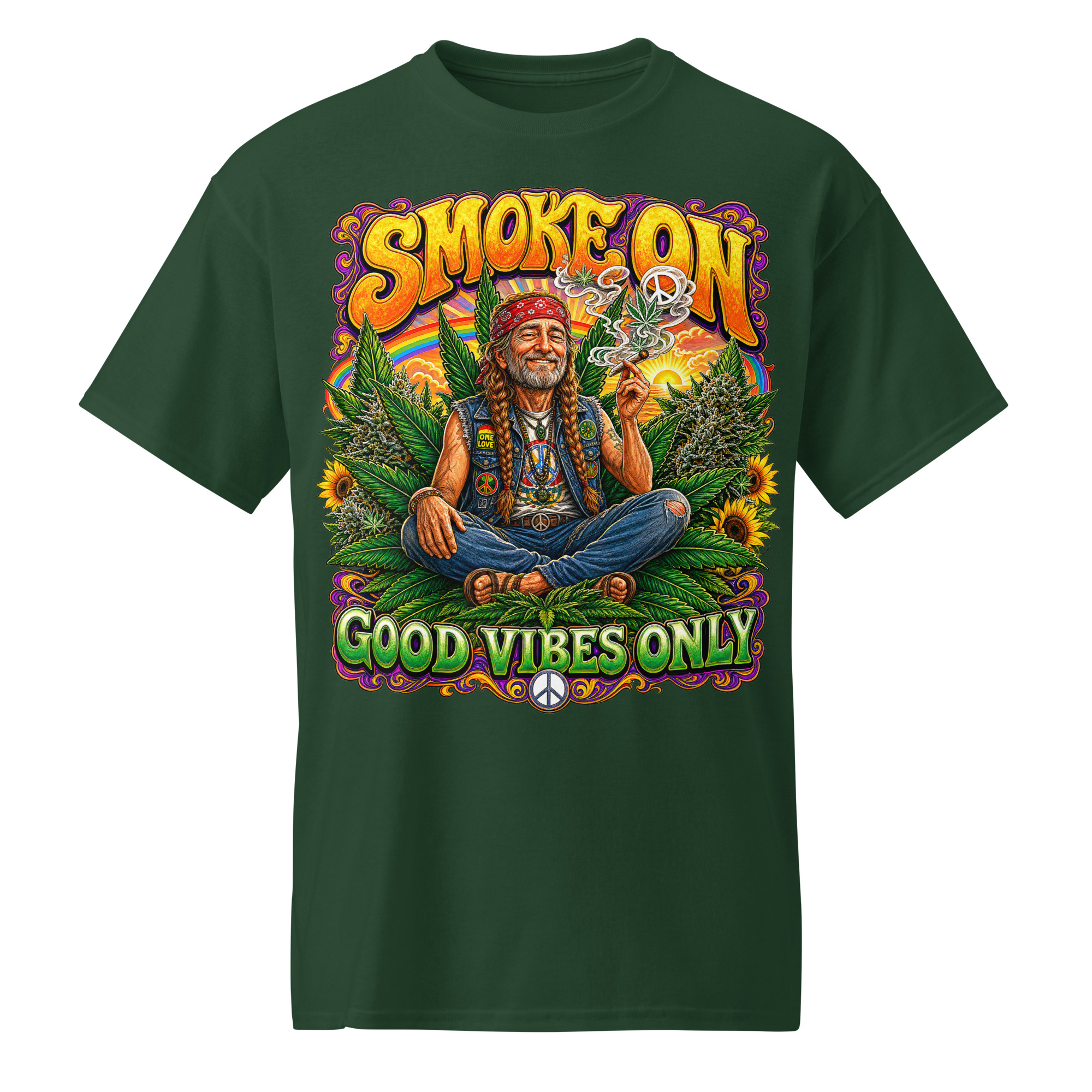 Smoke On Good Vibes Only T-Shirt