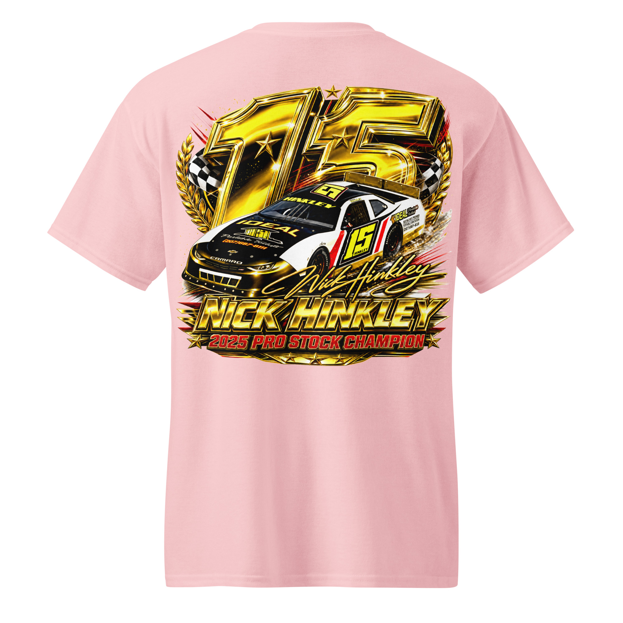 Nick Hinkley 2025 Pro Stock Championship T-Shirt - Image 16