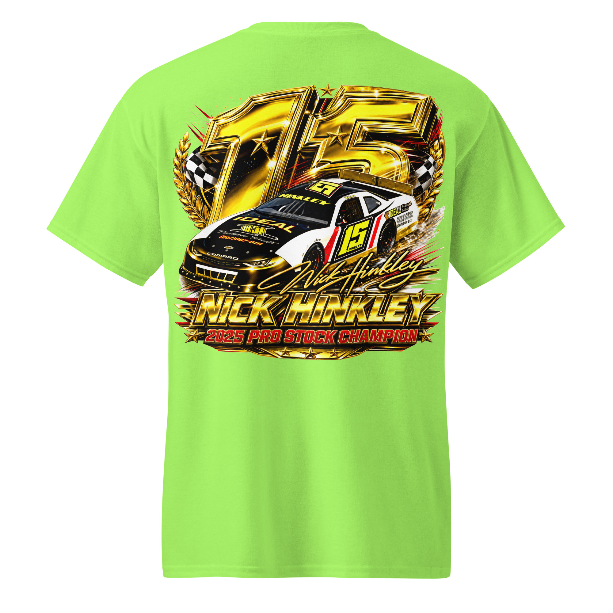 Nick Hinkley 2025 Pro Stock Championship T-Shirt - Image 18