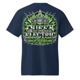 Queen Electric Shop Steward DryBlend® T-Shirt