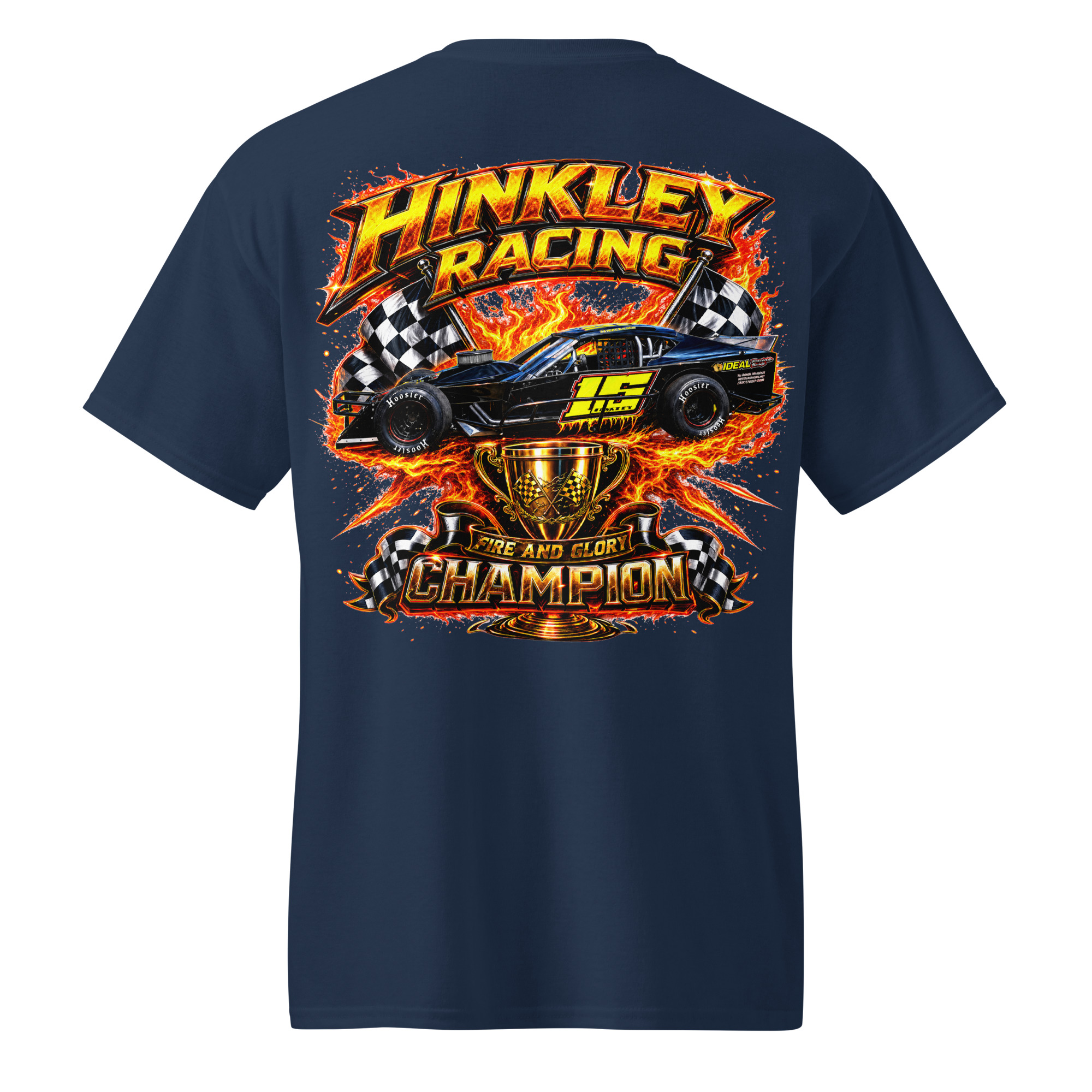 Hinkley Racing Crate Modified Fire Edition T-Shirt - Image 5
