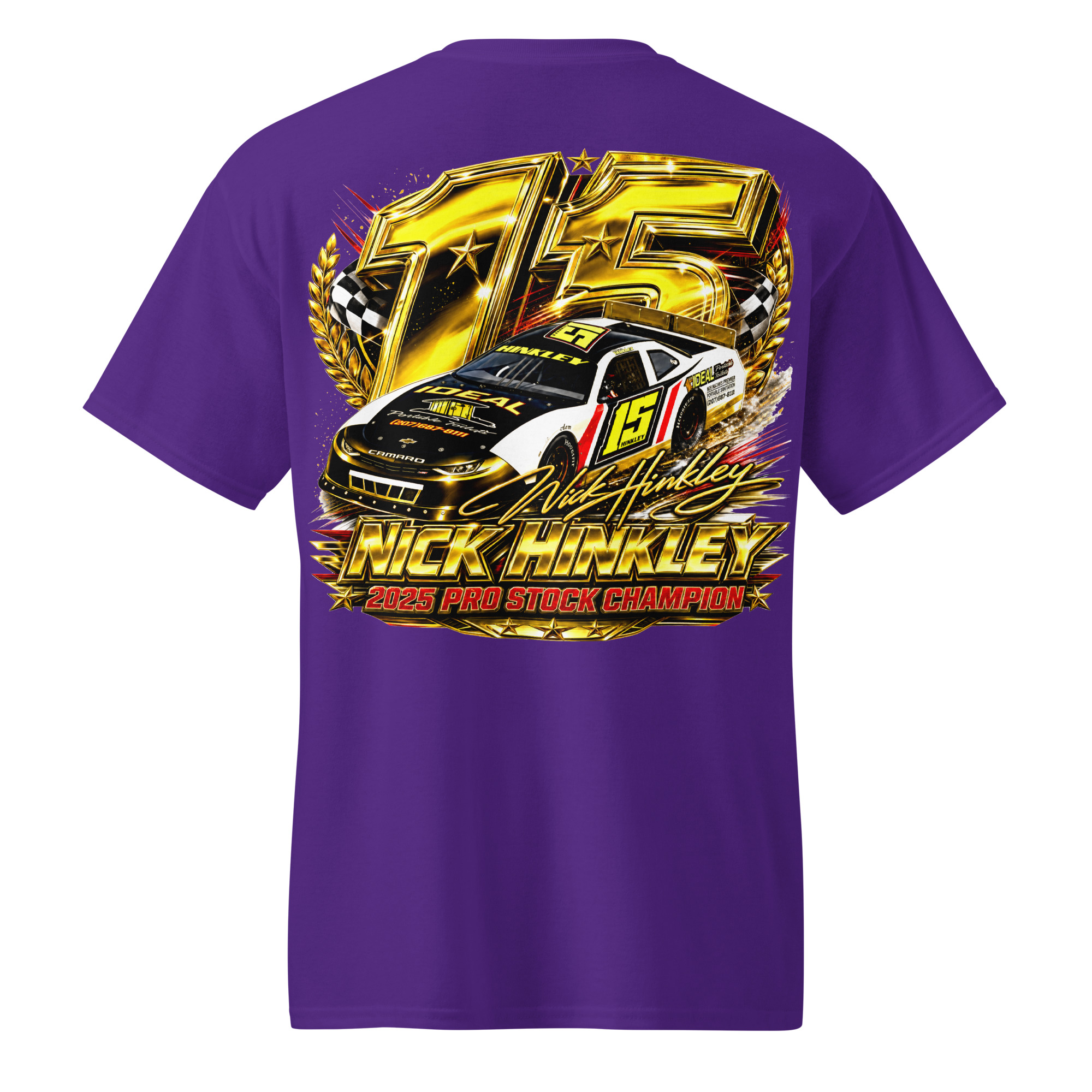 Nick Hinkley 2025 Pro Stock Championship T-Shirt - Image 6