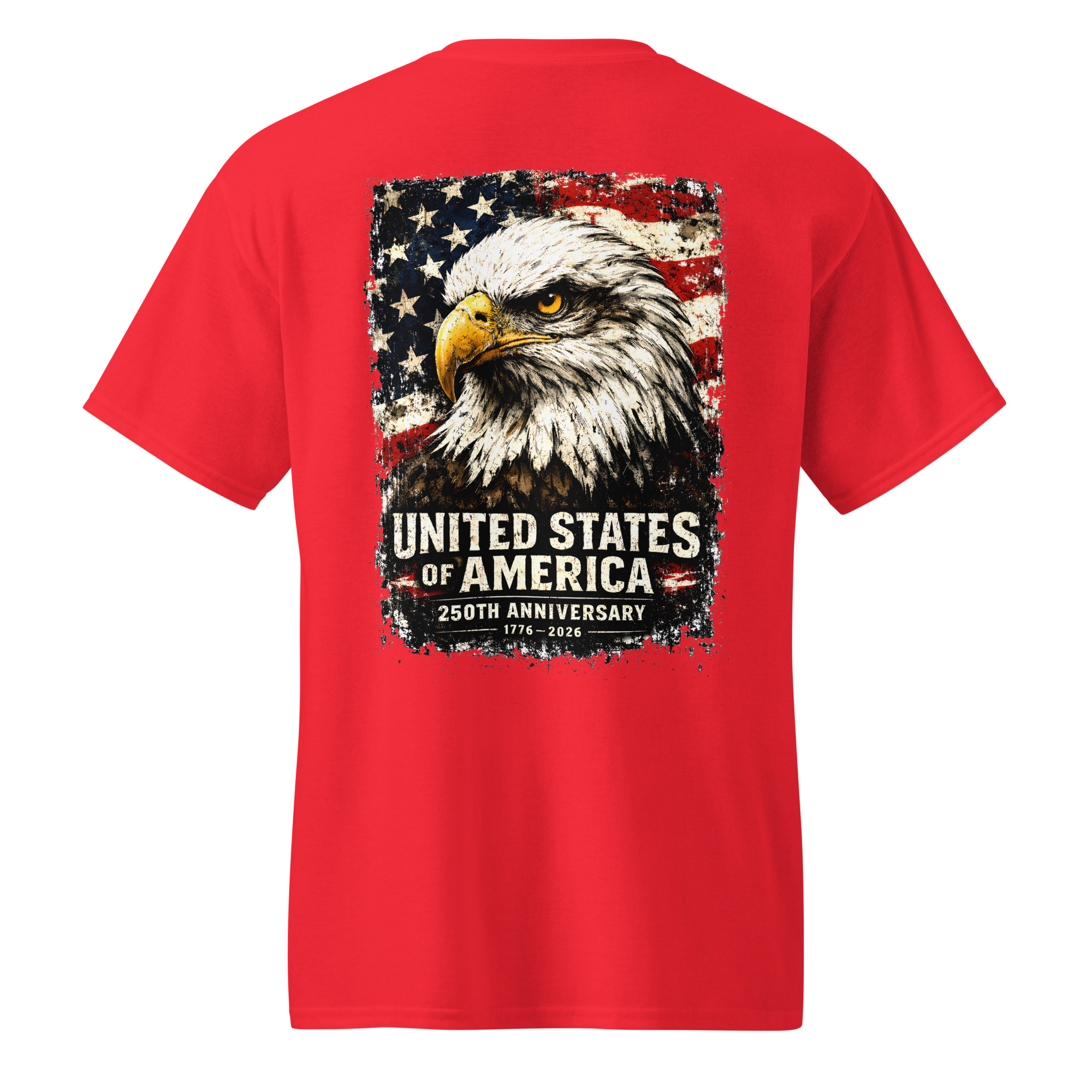 United States of America Eagle 250 Year Anniversary T-Shirt - Image 6