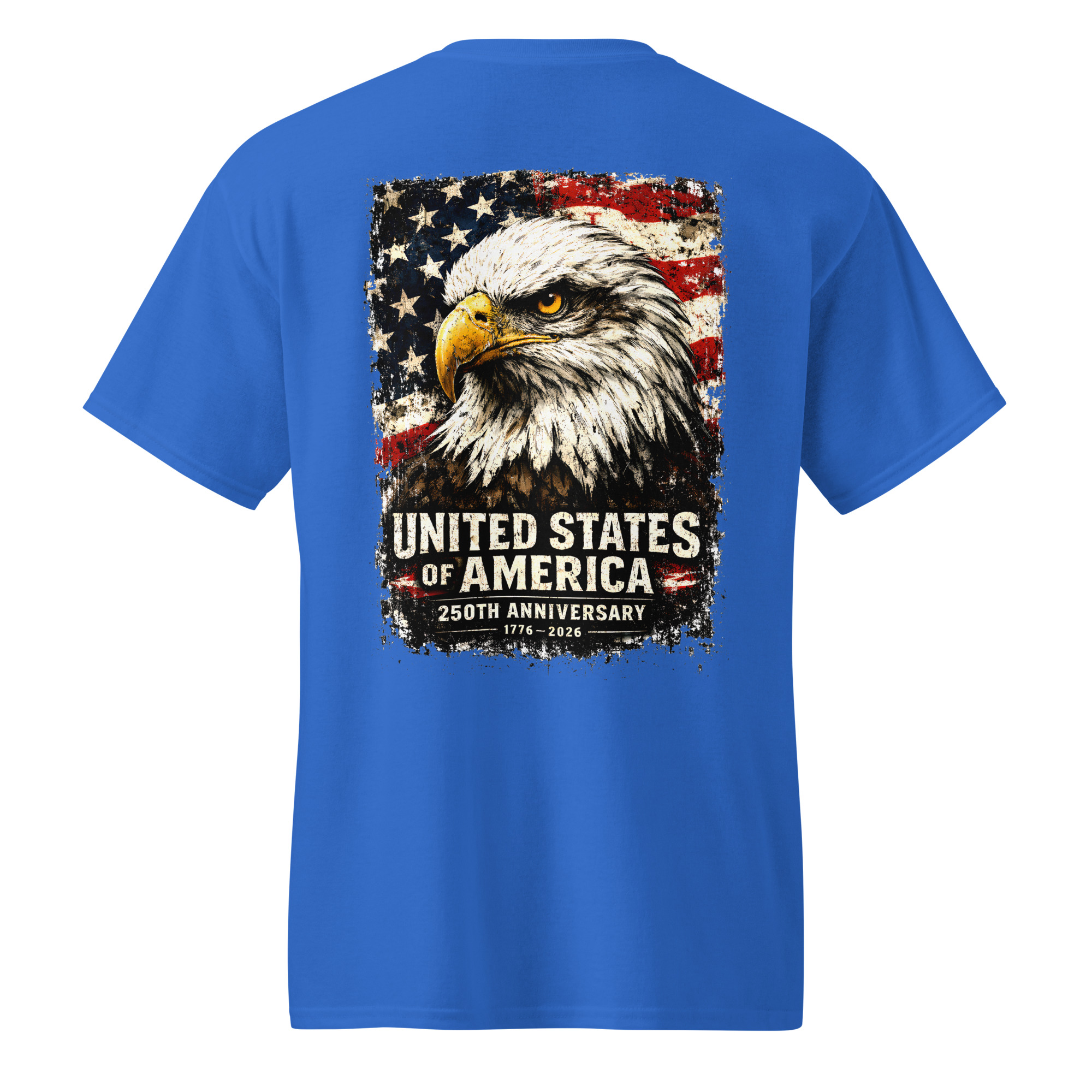United States of America Eagle 250 Year Anniversary T-Shirt - Image 8
