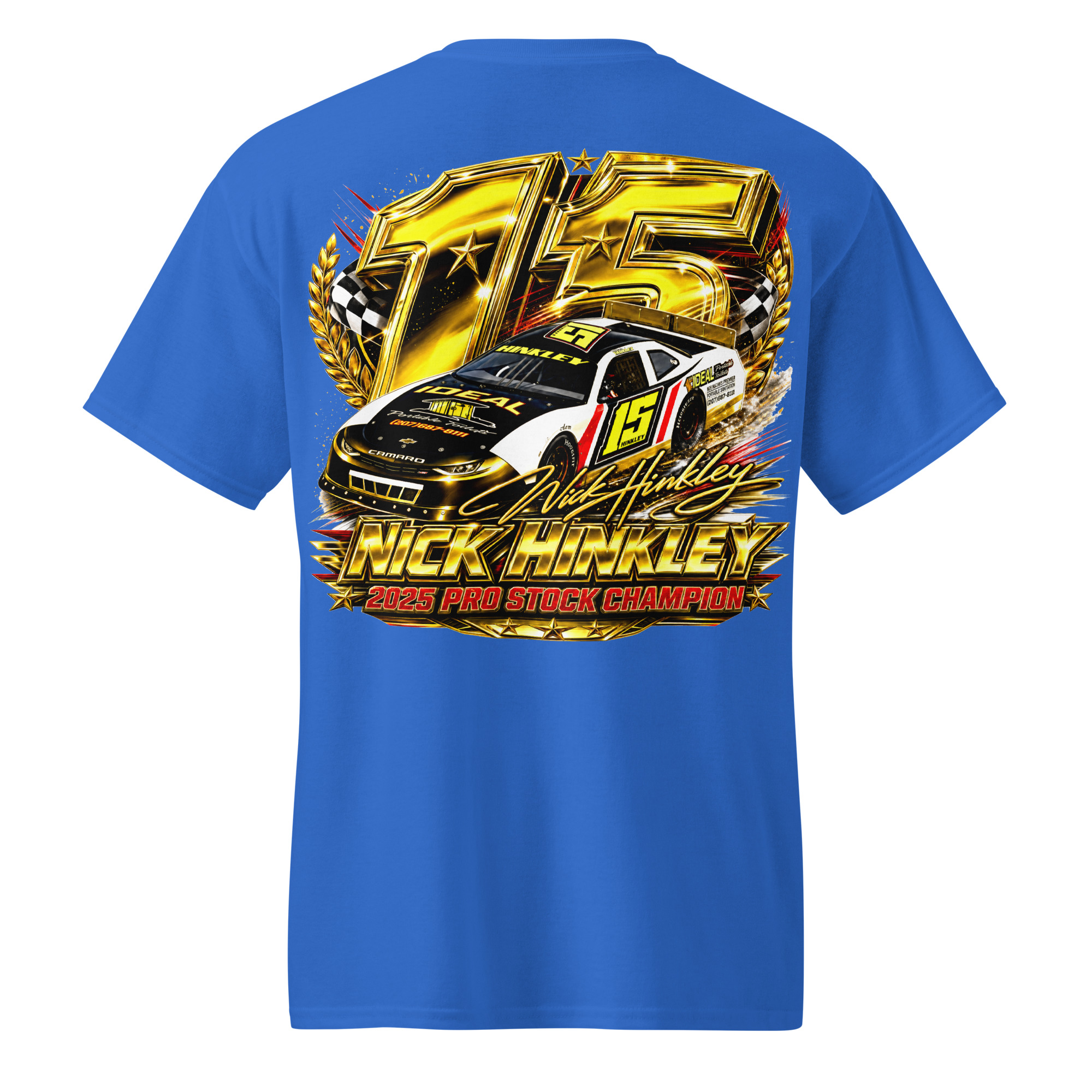 Nick Hinkley 2025 Pro Stock Championship T-Shirt - Image 10