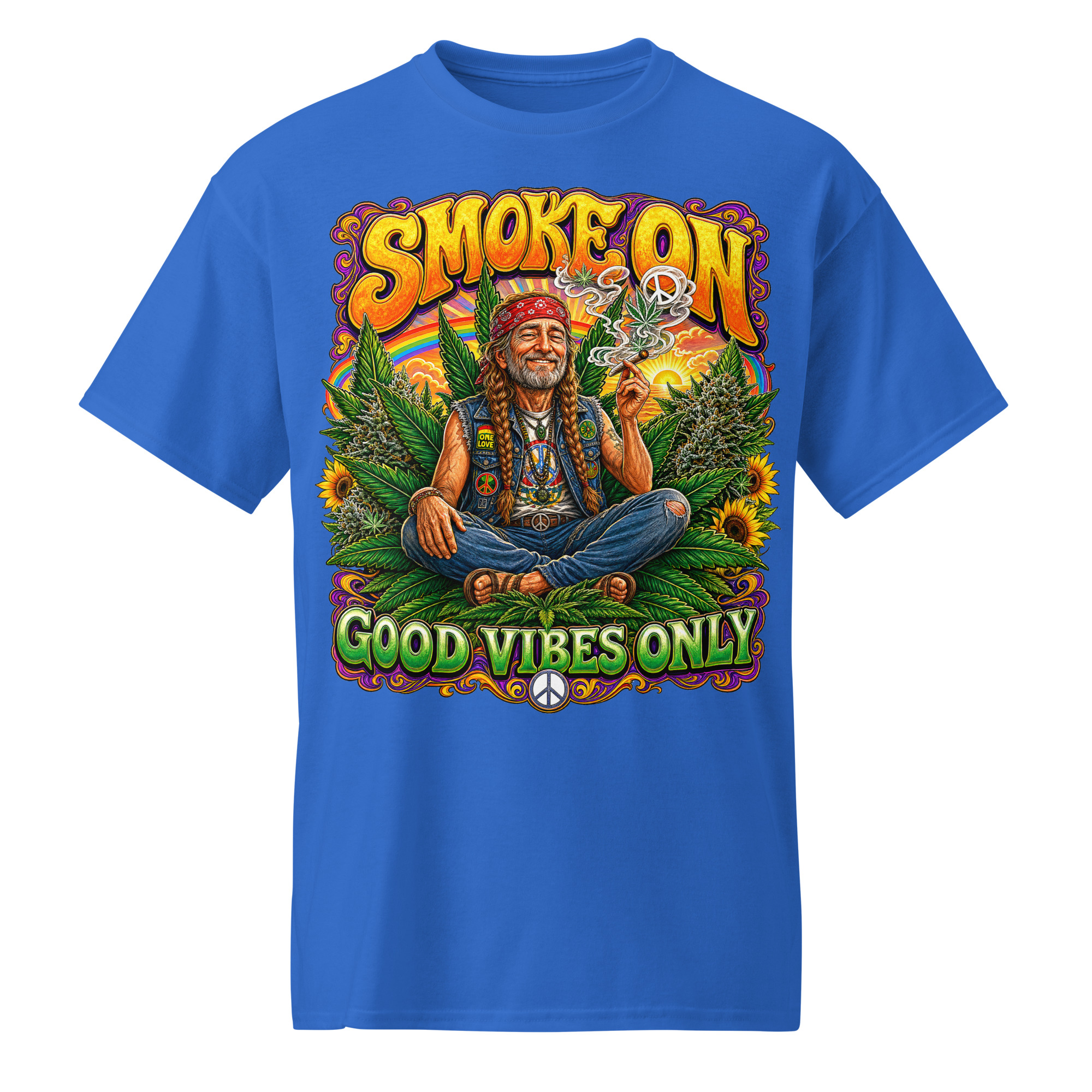 Smoke On Good Vibes Only T-Shirt - Image 6