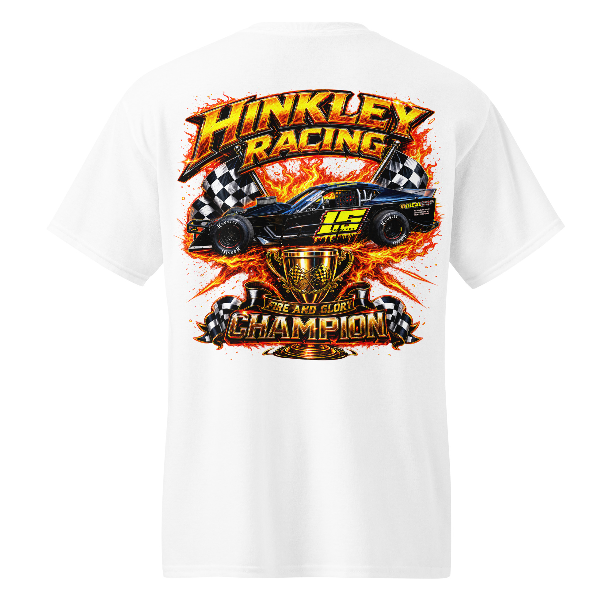 Hinkley Racing Crate Modified Fire Edition T-Shirt - Image 14