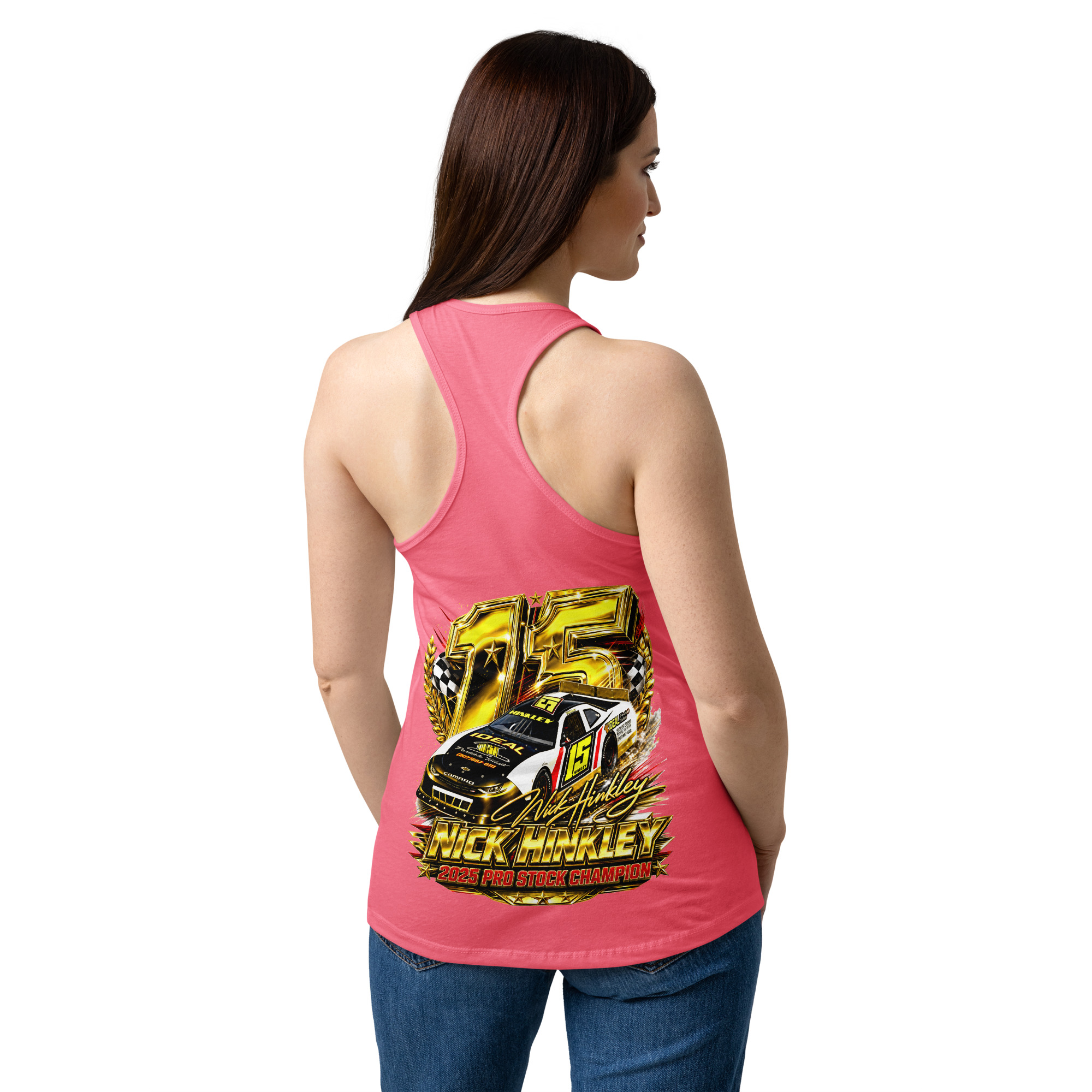 Women’s Fitted Hinkley Racing Championship Racerback Tank Top - Image 5