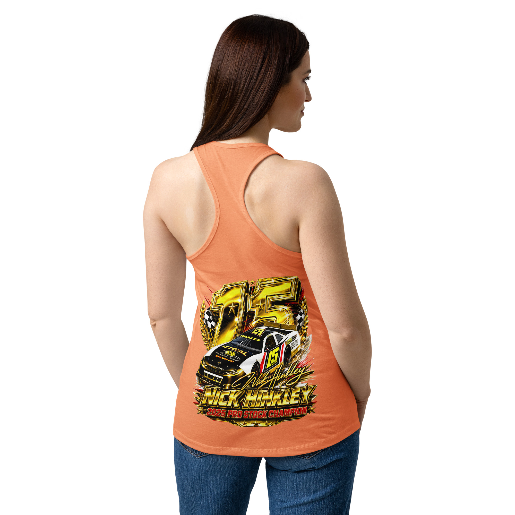Women’s Fitted Hinkley Racing Championship Racerback Tank Top - Image 7