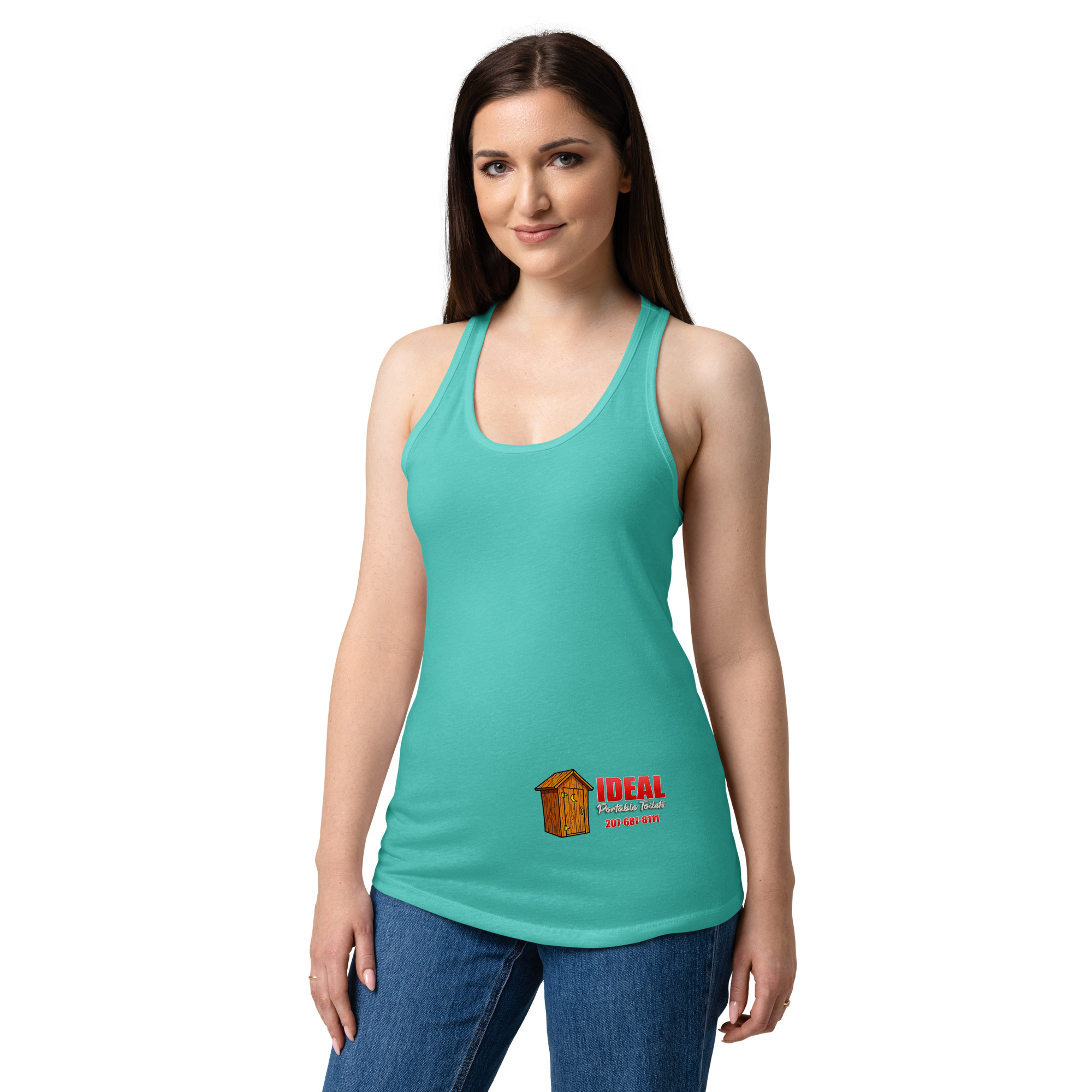 Women’s Fitted Hinkley Racing Championship Racerback Tank Top - Image 11