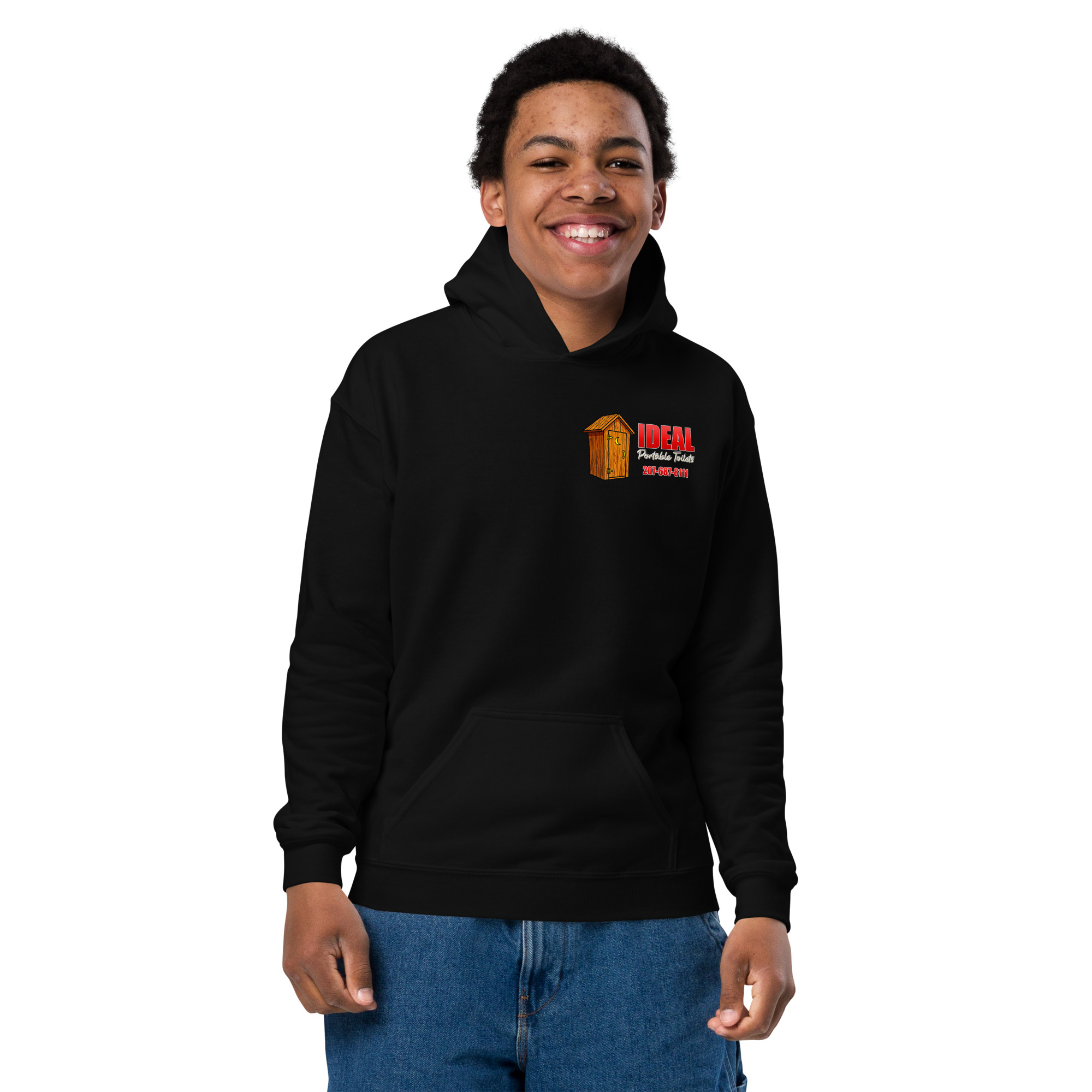 Hinkley Racing Pros Stock Champion Youth Heavy Blend Hoodie - Image 3