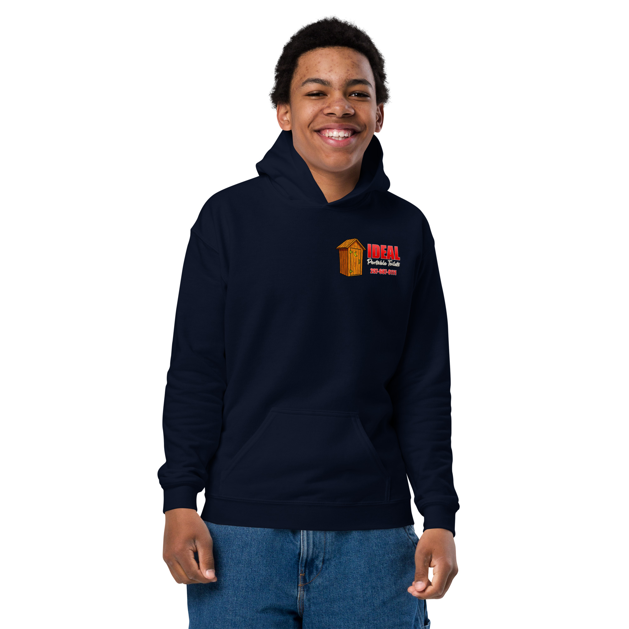 Hinkley Racing Pros Stock Champion Youth Heavy Blend Hoodie - Image 4