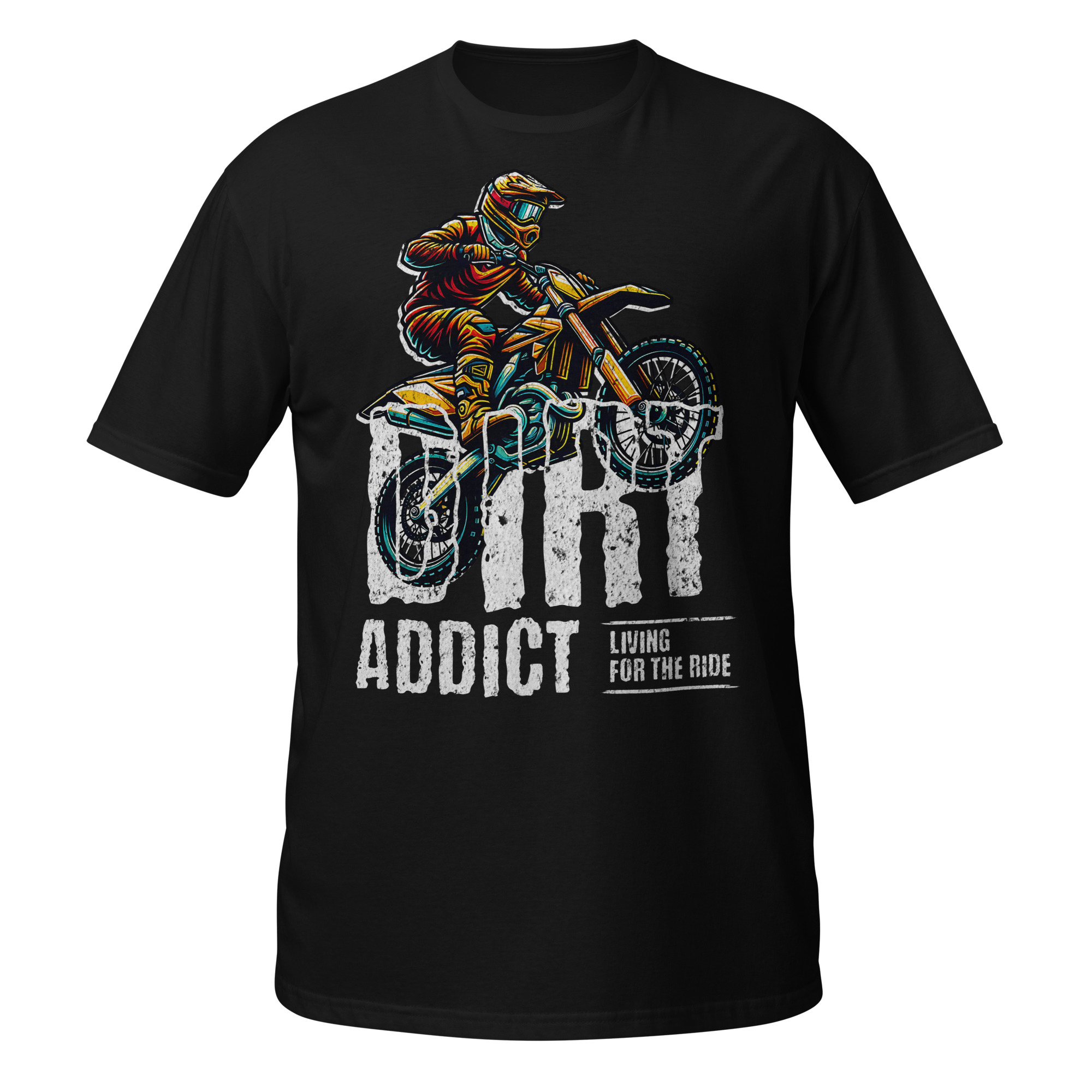 Dirt Addict Living To Ride Unisex T-Shirt
