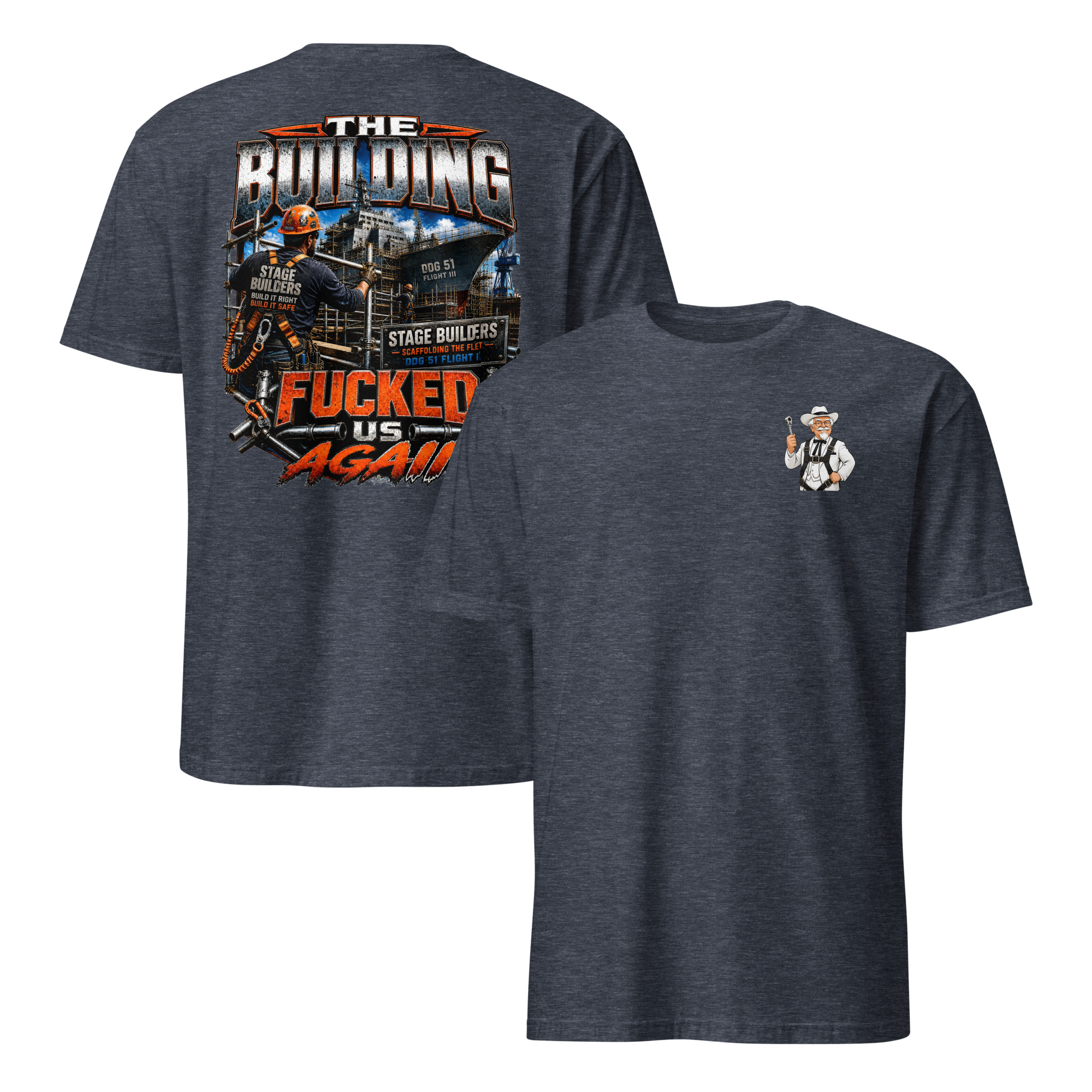 TBFU Again Stage Builder Unisex T-Shirt - Image 4